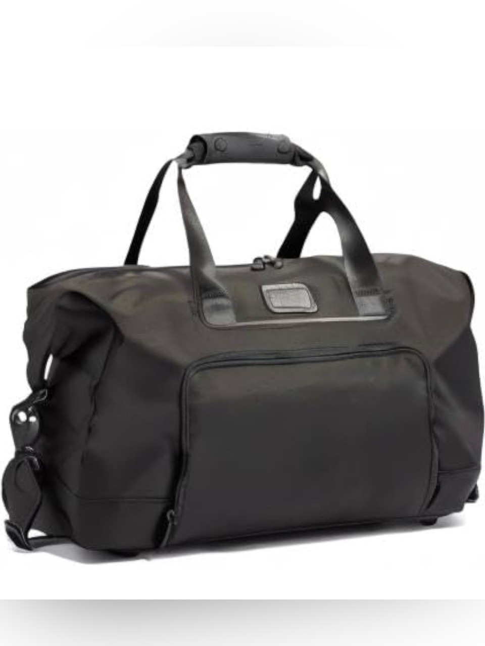 Tumi Alpha 3 Double Expansion Travel Satchel/Duffel Bag - Black